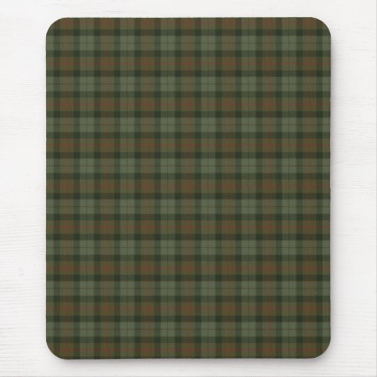 Gunn Weathered Original Scottish Tartan Muismat (Voorkant)