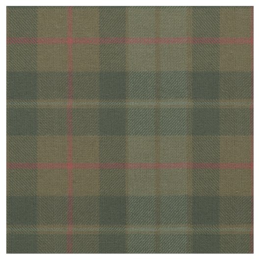 Gunn Weathered Original Scottish Tartan Stof (Close Up)