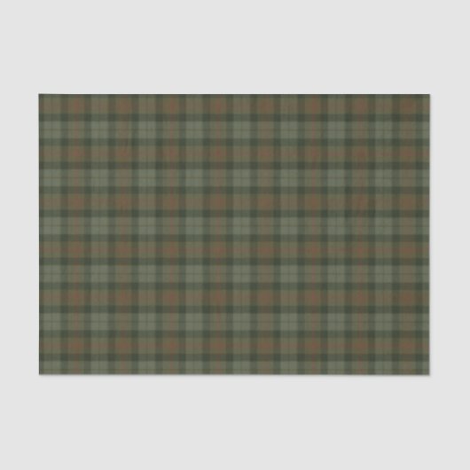 Gunn Weathered Original Scottish Tartan Tissuepapier (Voorkant)