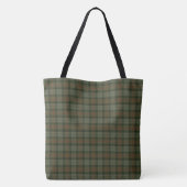 Gunn Weathered Scottish Clan Tartan Canvas tas (Achterkant)
