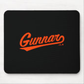 Gunnar Henderson Baltimore Text Baltimore Baseball Muismat (Voorkant)