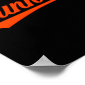 Gunnar Henderson Baltimore Text Baltimore Baseball Poster (Hoek)