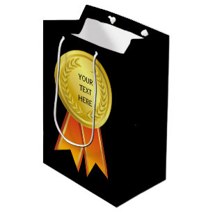 GUNNEN RIBBON Gold I + uw ruggengraat. en tekst Medium Cadeauzakje