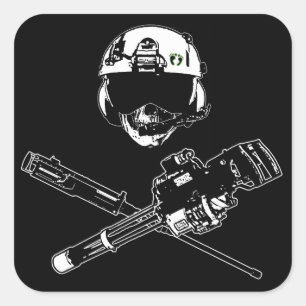 Gunner Pirate Sticker