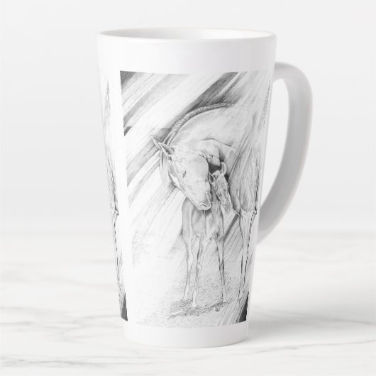 Gunner & Tommy (ballpoint) Latte Mok (Rechterhoek)