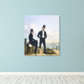 Gunners, Boatswains en Carpenters, bord 11 van Canvas Afdruk (Insitu (Houten vloer))