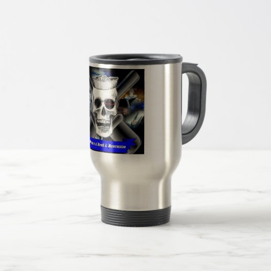 Gunners Mate Travel Mug Reisbeker (Voorkant rechts)