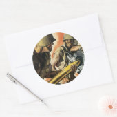 Gunnery Detail Ronde Sticker (Envelop)