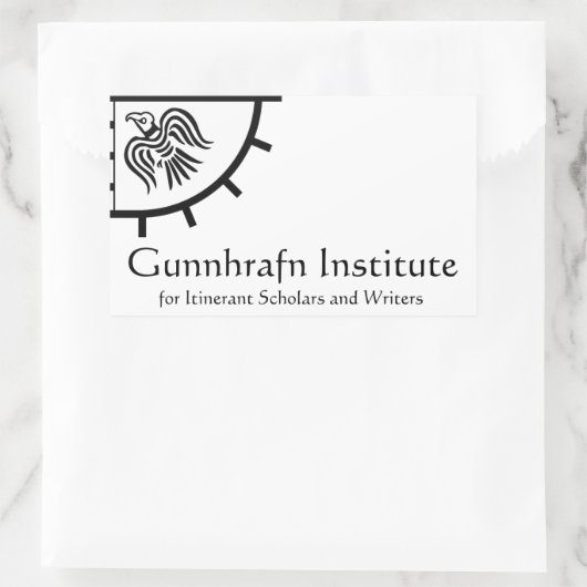 Gunnhrafn Institute Sticker (Tas)