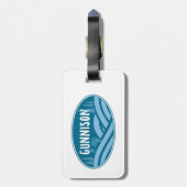 Gunnison Colorado buitenshuis Bagagelabel (Achterkant verticaal)