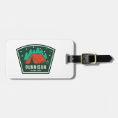 Gunnison National Forest Camping Bagagelabel (Voorkant horizontaal)