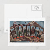 Gunnison Nat'l Forest, Colorado Briefkaart (Voorkant / Achterkant)