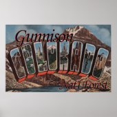 Gunnison Nat'l Forest, Colorado Poster (Voorkant)