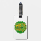 Gunns honderdjarig kit bag label bagagelabel (Achterkant verticaal)