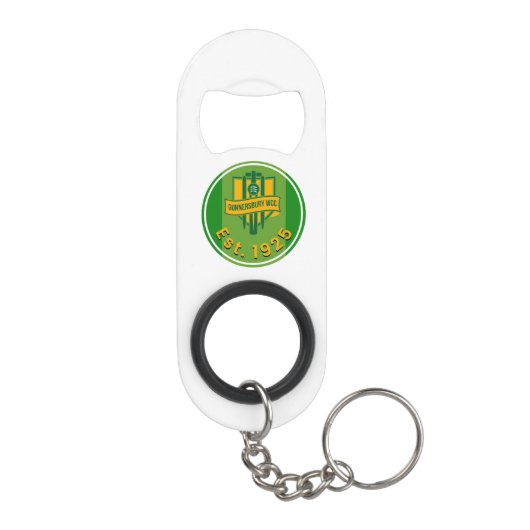 Gunns honderdjarige flesopener mini flessenopener (Achterkant)