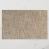 Gunny sack-achtergrond flyer (Voorkant)