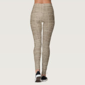 Gunny sack-achtergrond leggings (Achterkant)
