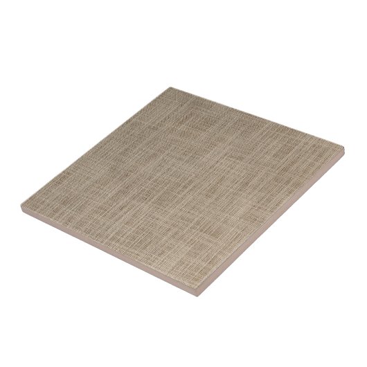 Gunny sack-achtergrond tegeltje (Zijkant)