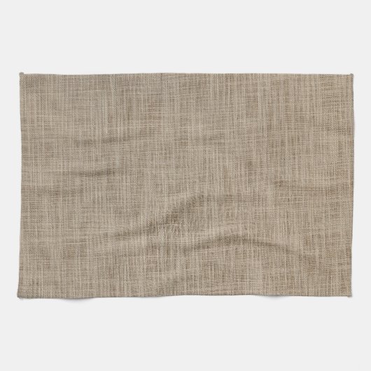Gunny sack-achtergrond theedoek (Horizontaal)