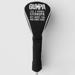 GUNPA Als een normale opa maar leuker en bezit Golfheadcover