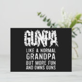 Gunpa als een normale opa, maar leuker en meer eig kaart (Staand voorkant)