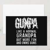 Gunpa als een normale opa, maar leuker en meer eig kaart (Voorkant / Achterkant)