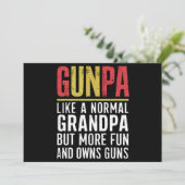 Gunpa als een normale opa, maar leuker en meer eig kaart (Staand voorkant)