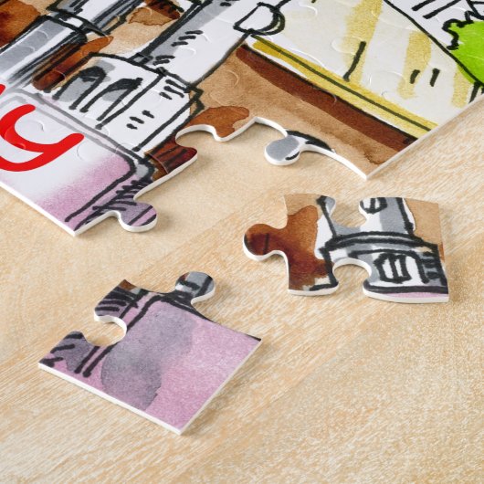 GunPlay Funny Cartoon Legpuzzel (Zijkant)