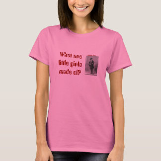 Gunpoeder en T-shirt met lood