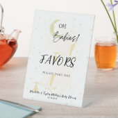 GUNS Baby shower voetstuk teken Reclamebord Met Voetstuk (Insitu)