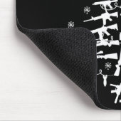 Guns Christmas Tree Xmas For Men Military  Muismat (Hoek)