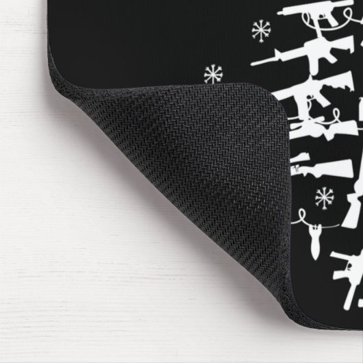 Guns Christmas Tree Xmas For Men Military  Muismat (Hoek)