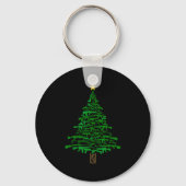 Guns Christmas Tree - Xmas Gift For Guns Lover  Sleutelhanger (Voorkant)