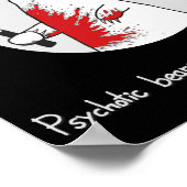 Guns Dont Kill People Bears With Machetes Do Poster (Hoek)