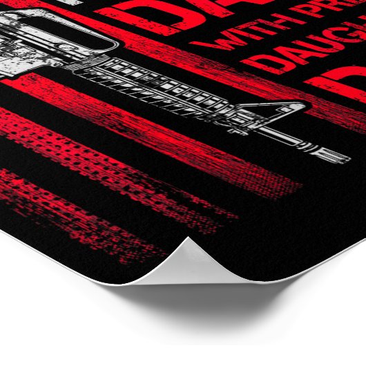 Guns Don't Kill People Dads With Pretty Daughters  Poster (Hoek)