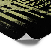 Guns Don't Kill People Dads With Pretty Daughters Poster (Hoek)