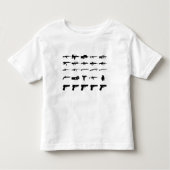 Guns Kinder Shirts (Voorkant)