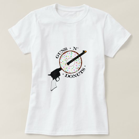 Guns N Donuts (w) - Wynonna Earp T-shirt (Design voorkant)