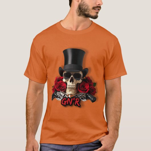 Guns N Roses grappig T-shirt (Voorkant)