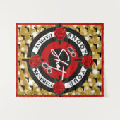 Guns of Rozen Geslacht Onthulling | Schiet je kans Wandkleed (Voorkant (horizontaal))