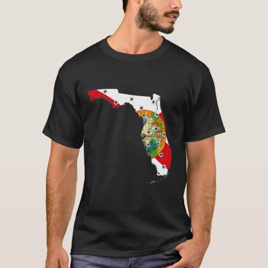 GUNSHINE STATE FLORIDA T SHIRT (Voorkant)
