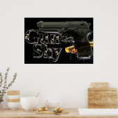 GunShy Poster (Keuken)