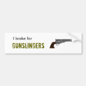 Gunslinger Bumpersticker (Voorkant)