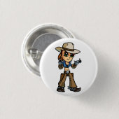 Gunslinger Button (Voorkant /achterkant)