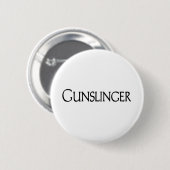 Gunslinger Ronde Button 5,7 Cm (Voorkant /achterkant)