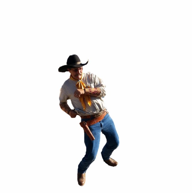 Gunslingers van het Westen - Dry Gulcher Ornament Fotobeeldje Ornament (Voorkant)