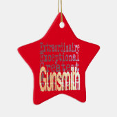 Gunsmith Extraordinaire Keramisch Ornament (Rechts)