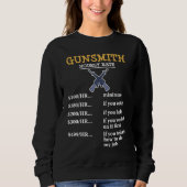 Gunsmithing Weapon Gunsmith Guns Maker Quotes  2 Trui (Voorkant)
