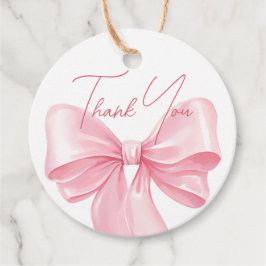 Gunst Tags dank u Baby shower. Bedankjes Labels