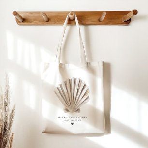 gunst van Shell-Baby shower Tote Bag
